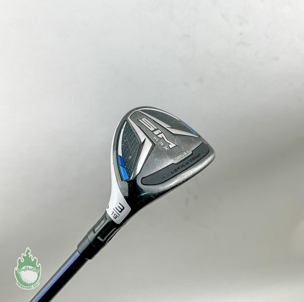 RH TaylorMade Sim Max 3 Hybrid 19* Ventus 7-S Stiff Flex Graphite Golf Club