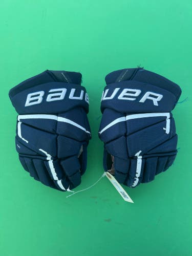Blue Senior Bauer Vapor 3X Pro Gloves 13" (Used)