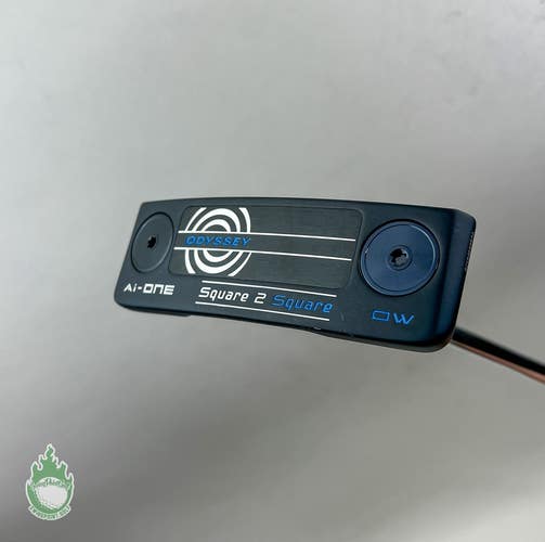 Used Right Handed Odyssey Ai-ONE Square 2 Square DW 35" Putter Steel Golf Club
