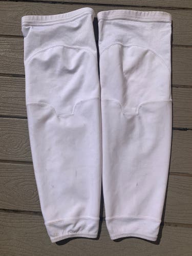 Large White Reebok Edge Pro Stock Practice Socks *USA Shipping Only - Read Full Description*