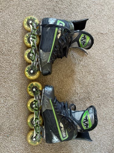 Mission Axiom T6 Inline Skates Size 9.5 (Used)