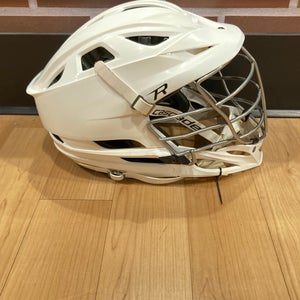 Used White Cascade R Helmet