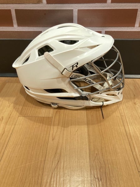 Used White Cascade R Helmet