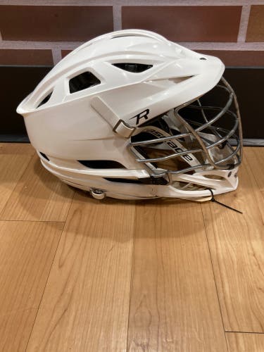 Used White Cascade R Helmet