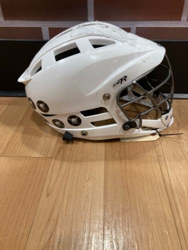 Used White Youth Cascade CS-R Helmet