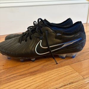 Black Men's Size M 9.5 (W 10.5) Nike Tiempo Legend 10 Elite Cleats (Used)