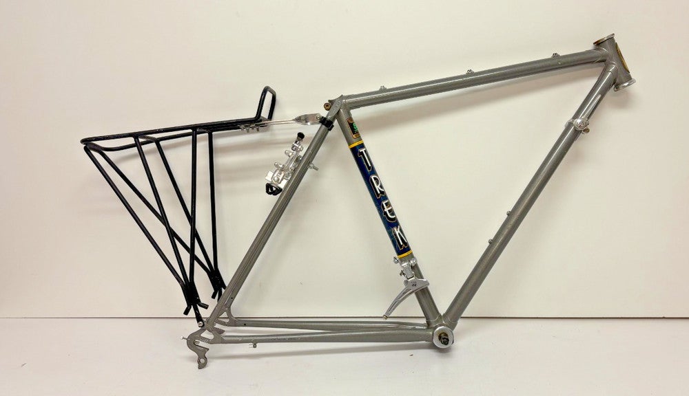Vintage 1980s Trek 47cm C-C Lugged Reynolds 501 CrMo Road Frame BB Suntour AR++