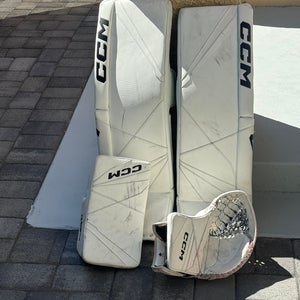 36"  2022 CCM Axis 2.9 Regular Goalie Full Set  (Used)