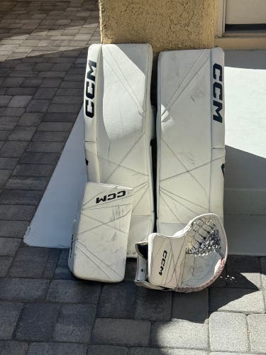 36" 2022 CCM Axis 2.9 Regular Goalie Full Set (Used)