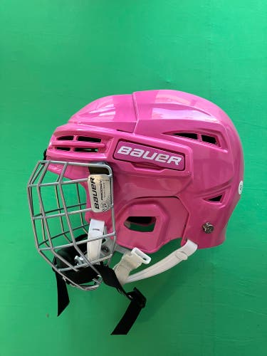Pink Youth Bauer Prodigy Helmet (Used)