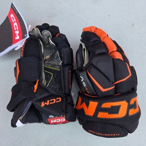 New CCM Tacks AS-V Gloves 10" Black/Orange