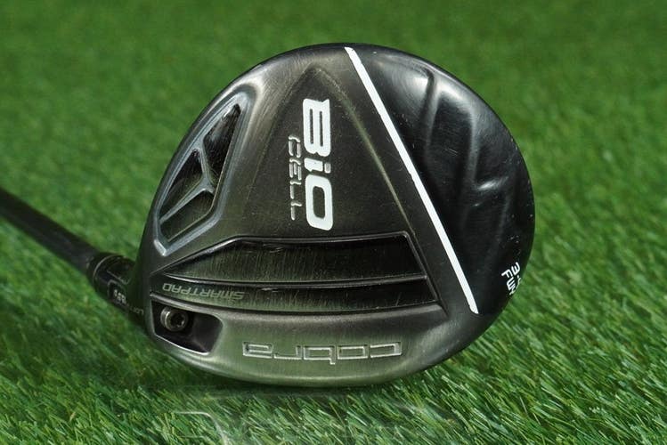 COBRA BIO CELL BLACK 3-4 WOOD FAIRWAY PROJECT X REGULAR FLEX RH ADJUSTABLE LOFT