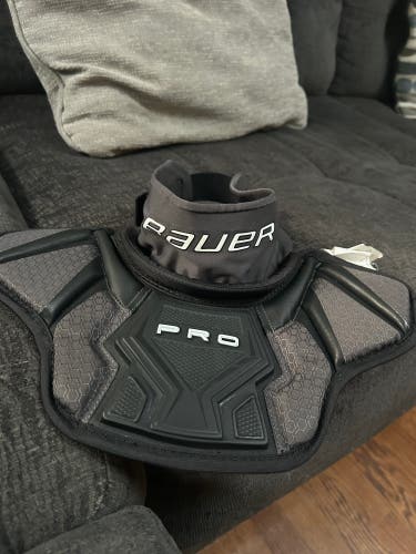 Goalie neck guard