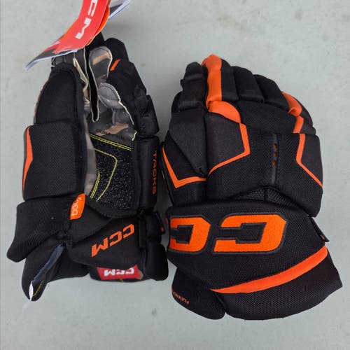 CCM Tacks AS-V Gloves 13" Black/Orange (New)