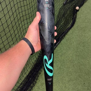 2025 Rawlings Mach AI Alloy BBCOR Certified Bat (-3) 31 oz 34" (Used)
