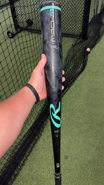 2025 Rawlings Mach AI Alloy BBCOR Certified Bat (-3) 31 oz 34" (Used)