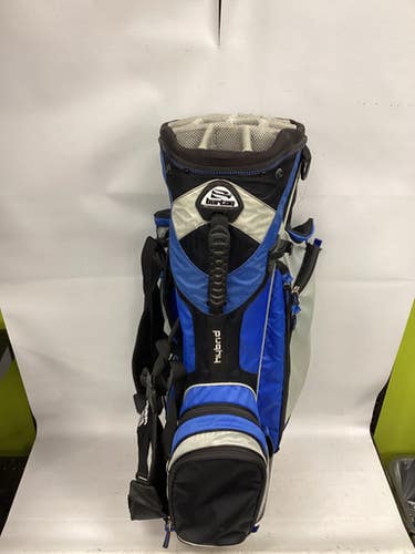 Used Burton 14 SLOT STAND BAG Mens Stand Bag Royal Blue 11851-S000038098