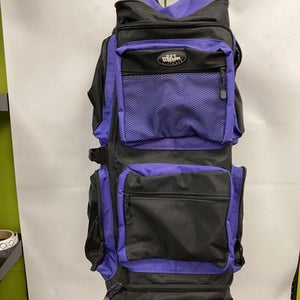 Used Wilson ULTIMATE BB/SB Player Wheeled Bag Purple 11851-S000038085