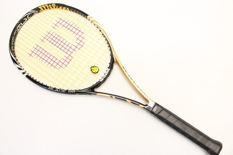 2010 WILSON BLX BLADE 98 TENNIS RACQUET (4 1/4) NEW GRIP!! JAPAN DEALER DEMO!!
