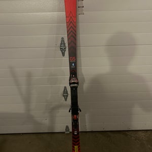 Volkl Racetiger GS 170 cm Racing Skis With Bindings Max Din 16 (Used)