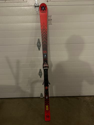 Volkl Racetiger GS 170 cm Racing Skis With Bindings Max Din 16 (Used)