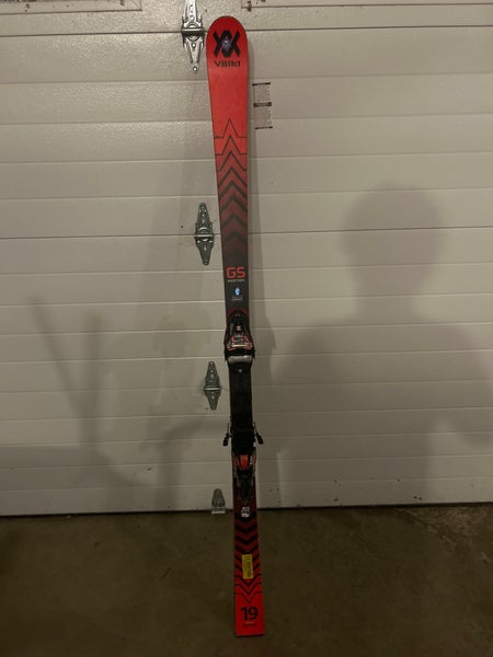 Volkl Racetiger GS 170 cm Racing Skis With Bindings Max Din 16 (Used)