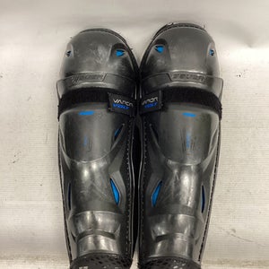 Used Bauer VAPOR VOLT Junior Shin Guards Black 12" 11851-S000038053