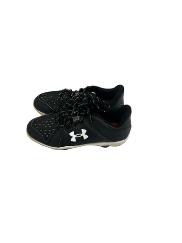 Used Under Armour LEADOFF BB/SB Cleats Black Junior 05 11692-S000141703