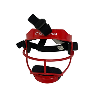 Used Champro YTH FIELD MASK BB/SB Fielders Mask Red One Size 11692-S000141713