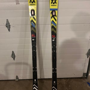 2 pairs Volkl Racetiger SL 155 cm Skis Without Bindings (Used)