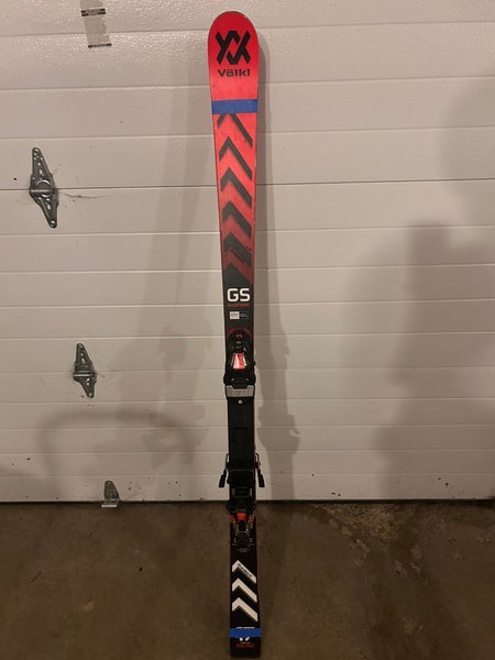Volkl Racetiger GS 151 cm Skis With Bindings Max Din 12 (Used)