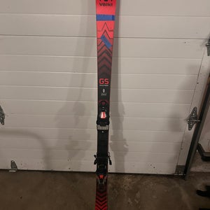 Volkl Racetiger GS 144 cm Skis With Bindings Max Din 12 (Used)