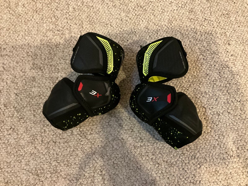 Junior Small Bauer Vapor 3x Elbow Pads (Used)