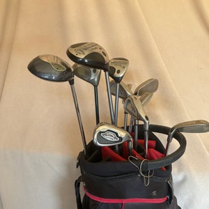 Men's Callaway Big Bertha Steelhead Right Handed Clubs (Full Set) Regular Flex 11 Pieces (Used)