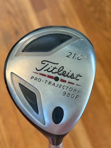 Men's 2003 Titleist 980 F Right Handed Fairway Wood Stiff Flex 5 Wood (Used)