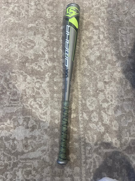 Louisville Slugger Omaha Alloy USABat Certified Bat (-10) 17 oz 27" (Used)