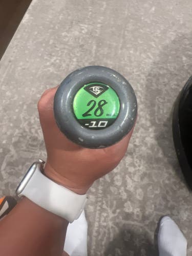2019 Louisville Slugger Omaha Alloy USABat Certified Bat (-10) 18 oz 28" (Used)