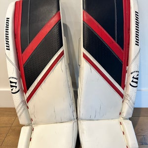 Warrior Ritual G6 E+ Goalie Leg Pads | 31" + 1 Intermediate