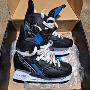FREE SHIPPING New True TF9 Hockey Skates Regular Width Size 10 Profile Quad 2 Hollow 5/8