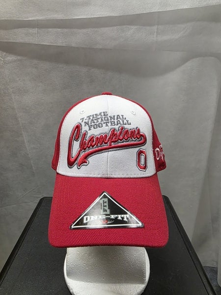 NWS Ohio State Buckeyes National Champions Top Of The World Flex Hat