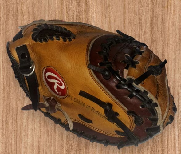 Rawlings Bull Series RH Catcher's Baseball Glove RCM22 (Used)