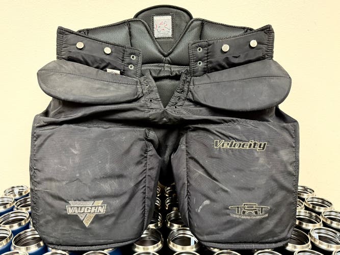 Senior XXL Vaughn V2 Hockey Goalie Pants (Used)