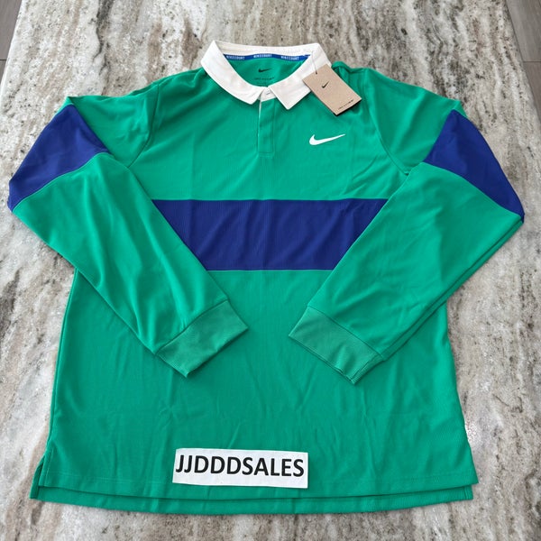 Nike Court Advantage Slam Green Blue Long Sleeve Polo IB8141-324 Men’s Sz Large

New With Tags

Engi