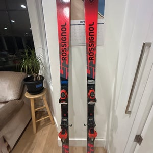 Unisex Rossignol Hero Athlete GS 171 cm Racing Skis With Bindings Max Din 11 (Used)