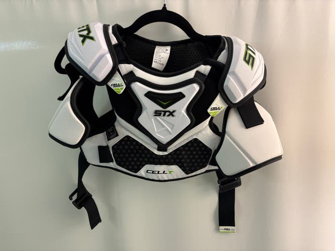 Medium Youth STX Cell V Shoulder Pads (Used)