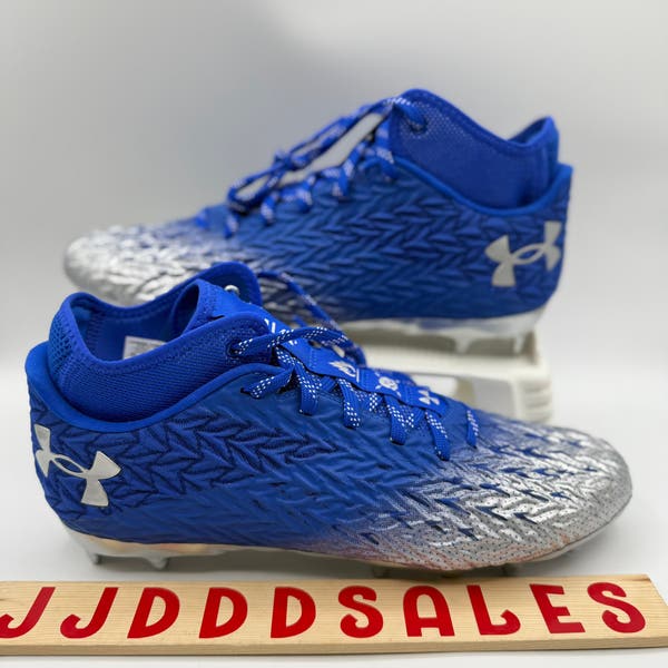 Under Armour Spotlight 4.0 MC Football Cleats Royal Blue  display picture 1