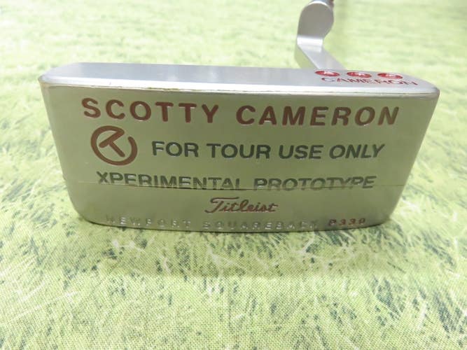 Cameron XPERIMENTAL PROTOTYPE NEWPORT SQUAREBACK P330 CIRCLE T 35" Putter