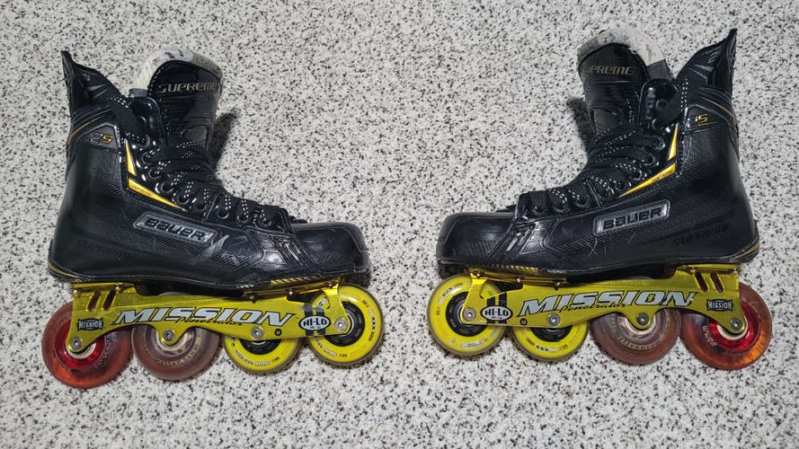 Bauer Supreme 2s Inline Hockey Skates Used