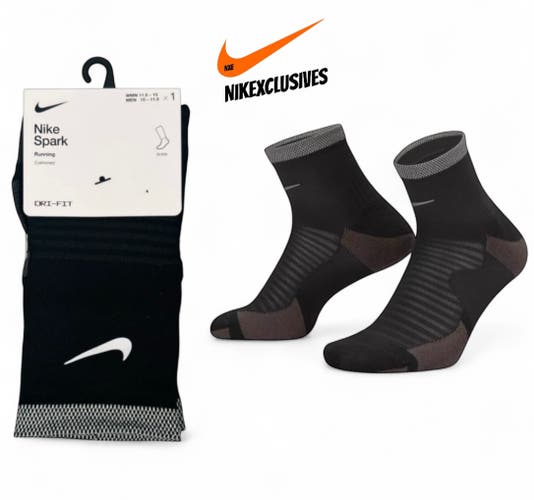 Nike Spark Cushioned Ankle Running Socks CU7199-010