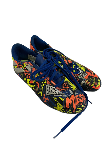 Used Adidas MESSI Soccer Cleats Royal Blue Junior 04 11692-S000139679